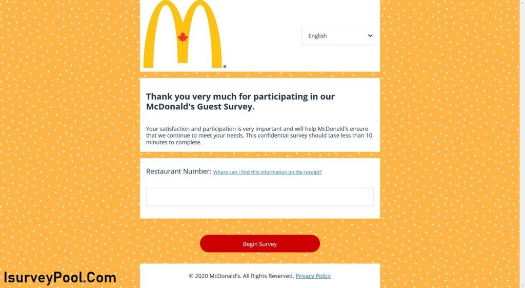 How Many Times Can You Do the McDonald’s Survey?